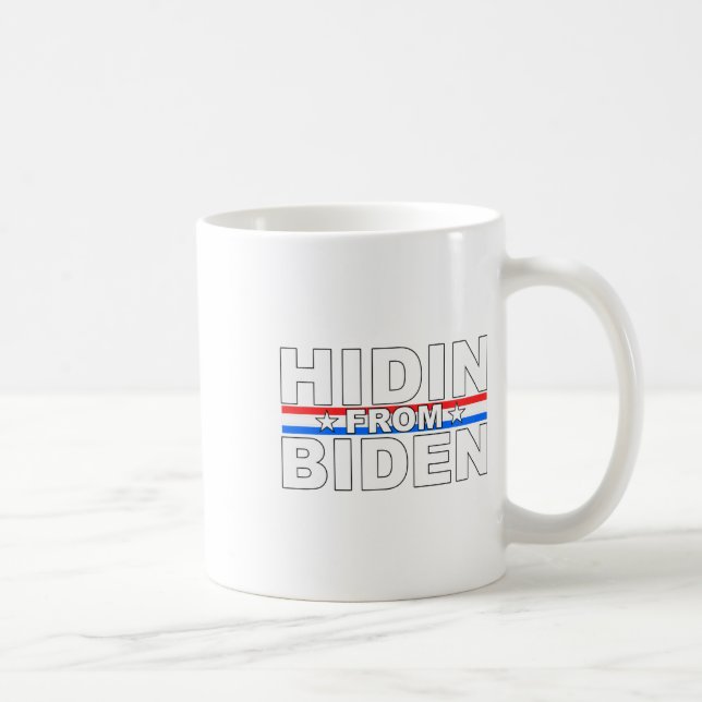 Caneca De Café Engraçado Hidrino de Biden - Anti Joe - Trump (Direita)