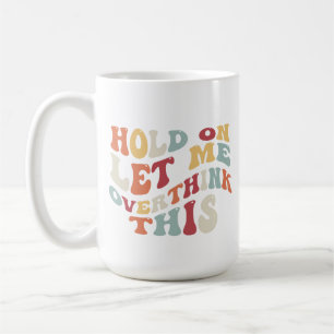 Caneca De Café Engraçado Humor Quirky Retro
