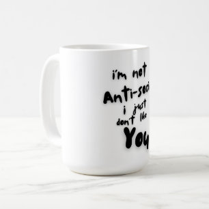 Caneca De Café Engraçado Introdução a Dizer