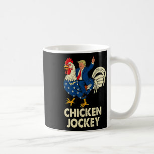 Caneca De Café Engraçado Jockey Trump Memória Para Homens