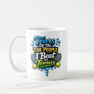 Caneca De Café Engraçado Lágrimas Das Pessoas Que Eu Derrotei N
