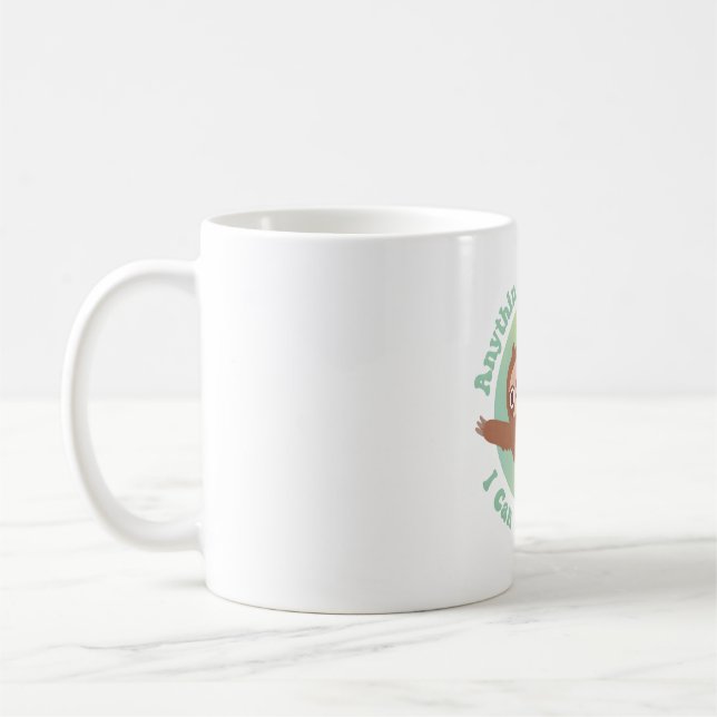 Caneca De Café Engraçado Largura Qualquer Coisa Que Você Pode Faz (Esquerda)