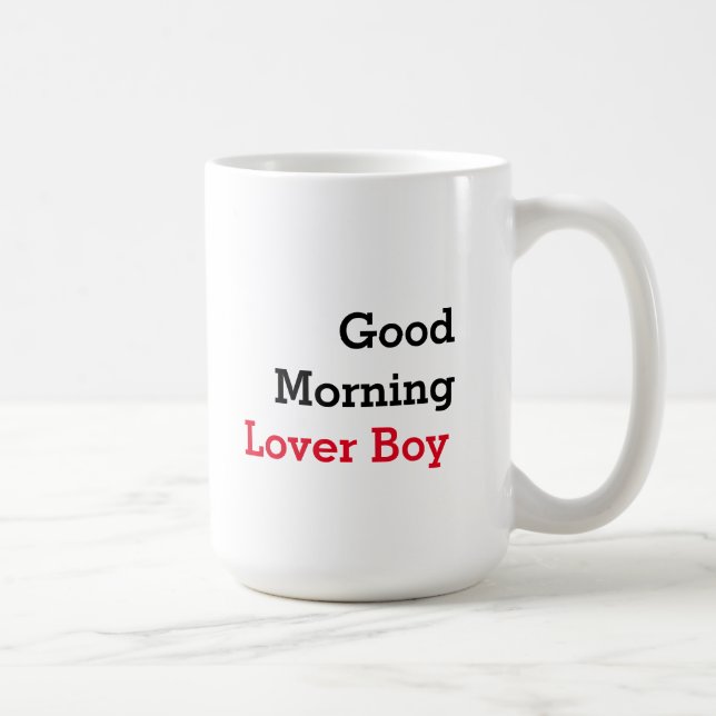 Caneca De Café Engraçado Lover Boy Coffee Mug (Direita)