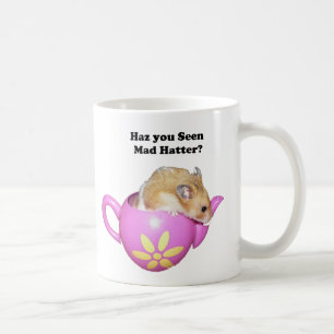 Caneca De Café Engraçado Mad Hatter Dormouse Alice no País das Ma