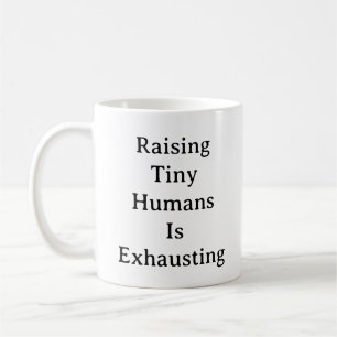 Caneca De Café Engraçado Mãe Vida Mug - Mamãe Cansada Dom Humor