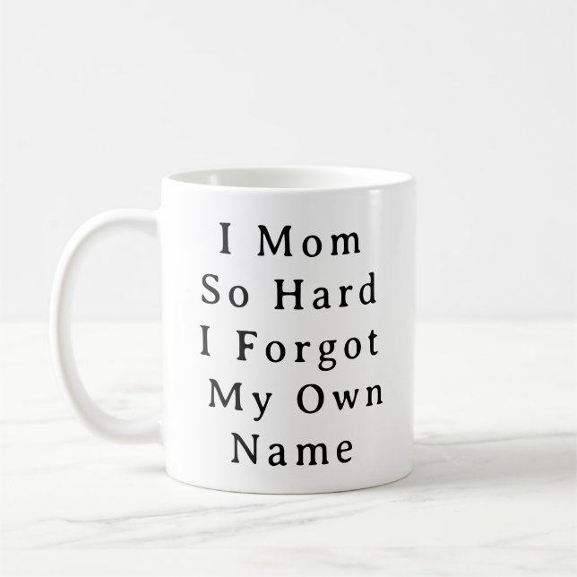 Caneca De Café Engraçado Mãe Vida Mug - Rainha do Caos Presente d (Esquerda)