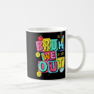 Caneca De Café Engraçado mano professor fora estudante último dia