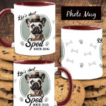 Caneca De Café Engraçado Mata Sua Foto De Cachorro<br><div class="desc">A vida divertida é um pequeno míssil,  sua caneca com uma foto personalizada. Excelente para seu amante familiar.</div>