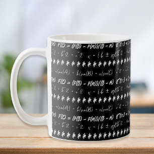 Caneca De Café Engraçado Math Formulae Presente para Matemático