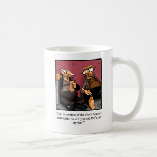 Caneca De Café Engraçado Molho Humor De Mata Para Vinhos
