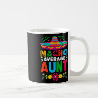 Caneca De Café Engraçado Nacho Média Tia Sombrero Happy Cinco De