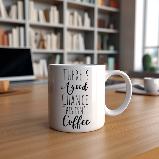 Caneca De Café Engraçado, não é (Criador carregado)