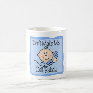 Caneca De Café Engraçado não me faça a chamada Babcia