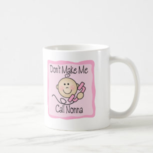 Caneca De Café Engraçado não me faça a chamada Nonna
