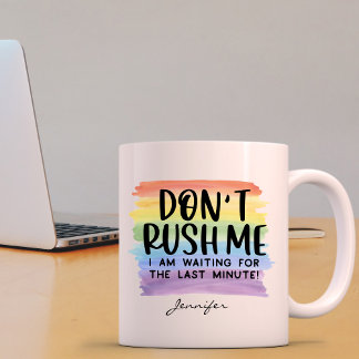 Caneca De Café Engraçado, não me faça perder o escritório persona