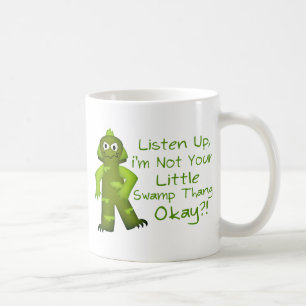 Caneca De Café Engraçado não seu monstro pequeno de Thang do