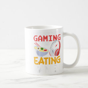 Caneca De Café Engraçado não te ouvir, estou jogando e comendo Ra