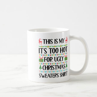 Caneca De Café Engraçado Natal Muito Feio Suados De Natal Mulhere