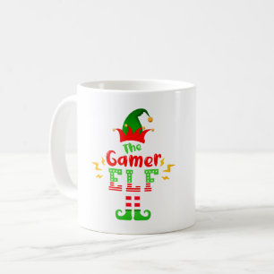 CANECA DE CAFÉ ENGRAÇADO O ELF DO JOGO - DIVERSÃO DO NATAL