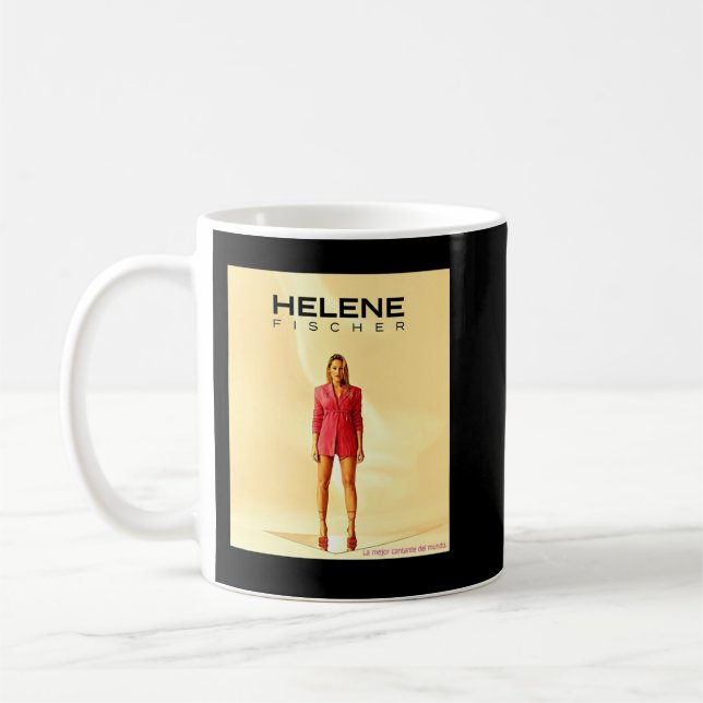 Caneca De Café Engraçado Oferece Helene Alemã Mulher Fischer Sing (Esquerda)