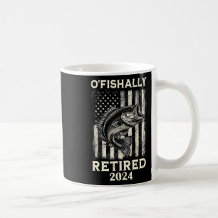 Caneca De Café Engraçado O'fissura aposentado pescando pescador