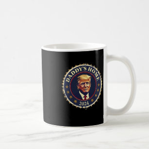Caneca De Café Engraçado Pai Casa 2024 Trump Que Ganhámos Levou A