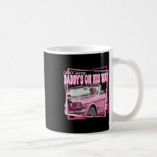 Caneca De Café Engraçado Pai Trump Pink 2024 Toma a América Ba