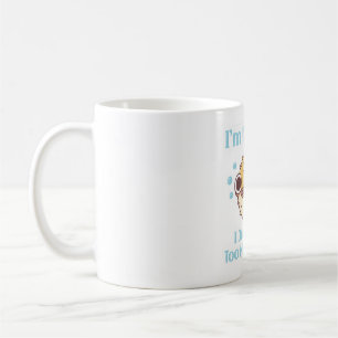 Caneca De Café Engraçado Peixe-Pufe Não Sou Gordo Eu Só Bebi Para