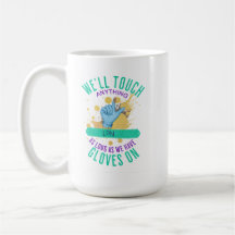 Engraçado personalizável de luvas (trabalho médico