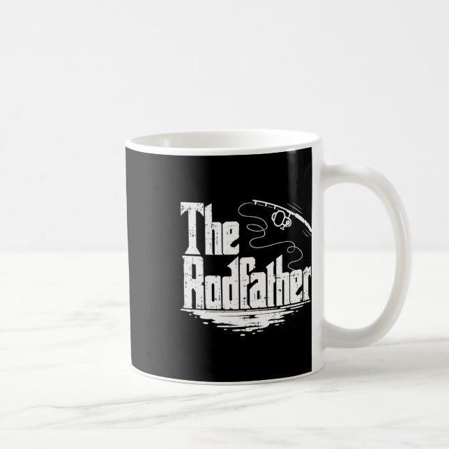 Caneca De Café Engraçado Pescar Presente O Rodpai (Direita)
