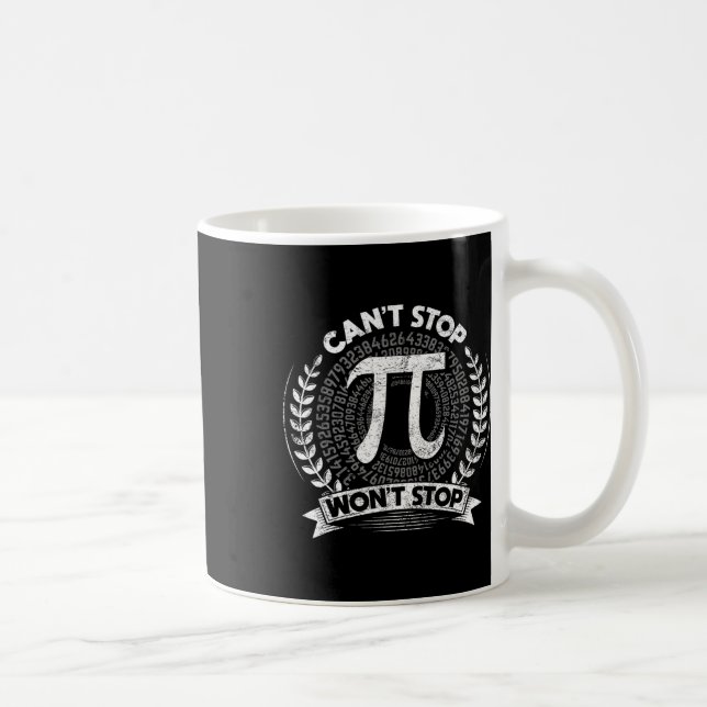 Caneca De Café Engraçado Pi Day Math Science Celebra Pi Day (Direita)