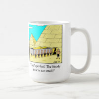 Engraçado pirâmide egípcio Mug