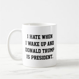 Caneca De Café Engraçado Policial Anti-Trump Coffee Mug