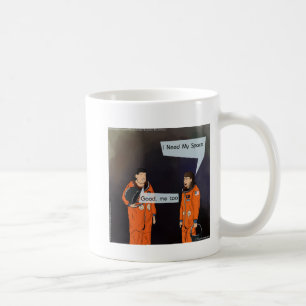 Caneca De Café Engraçado Preciso do Meu Espaço
