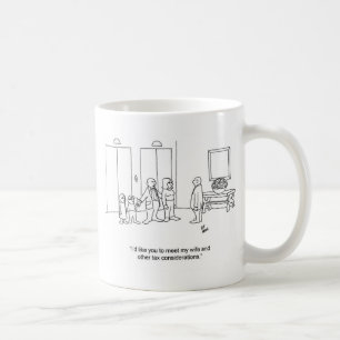 Caneca De Café Engraçado Presente Contador da Família Cartoon!