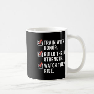 Caneca De Café Engraçado Professor de Artes Marciais Karate Instr