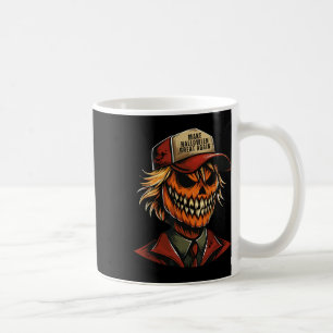 Caneca De Café Engraçado Pumpkin Pumpkin Skeleton Torna o Hallowe