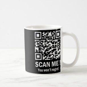 Caneca De Café Engraçado Qr Digitalize-me Presidente Trump 45_47