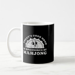 Caneca De Café Engraçado - Retro Vintage Mahjong