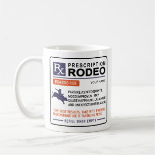 Caneca De Café Engraçado Rodeo Mug - Design