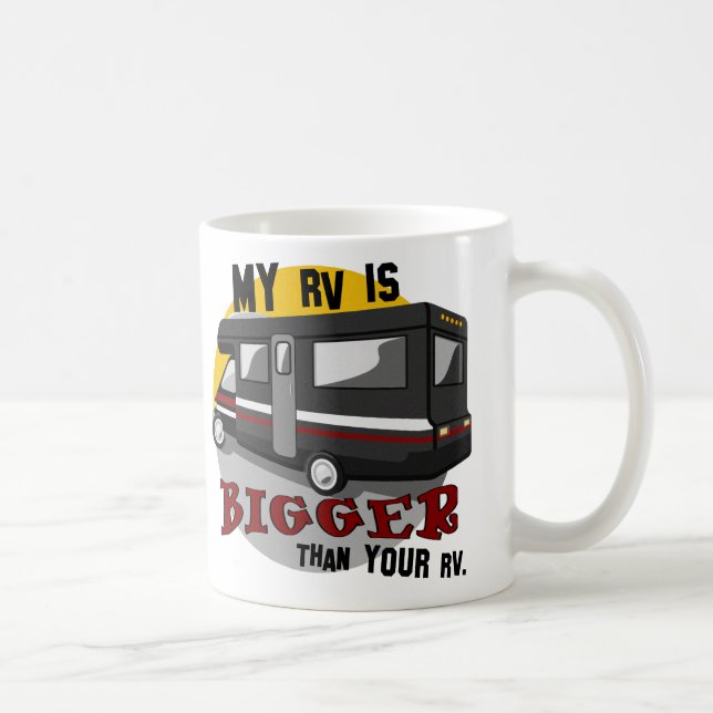 Caneca De Café Engraçado RV acampando Coffee Mug (Direita)