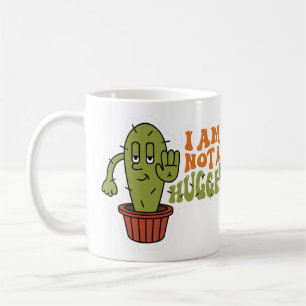 Caneca De Café Engraçado Sarcástico Cactus