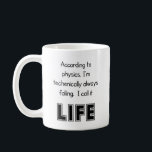 Caneca De Café Engraçado Science Mug - O presente perfeito para a<br><div class="desc">Comece o dia com uma risada e um pedaço de ciência! Esta caneca engraçada apresenta uma piada ou trocadilho inteligente que é perfeito para qualquer um que ama humor STEM. Quer seja um chip de química espirituosa, um gag de física, ou um trocadilho de biologia, esta caneca torna cada gole...</div>