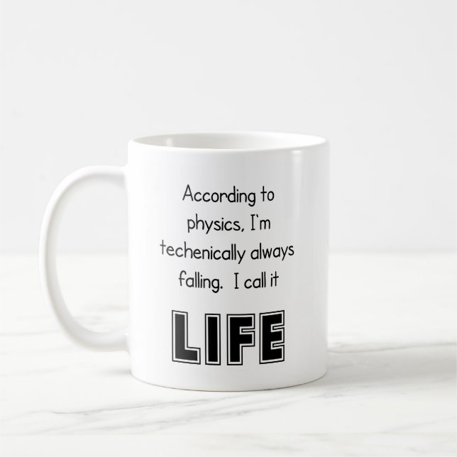 Caneca De Café Engraçado Science Mug - O presente perfeito para a (Esquerda)