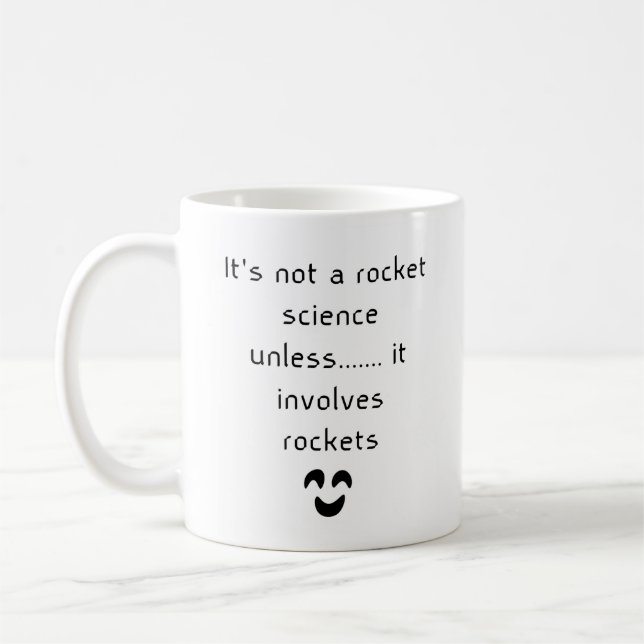 Caneca De Café Engraçado Science Mug - "The Gift" para Amantes de (Esquerda)