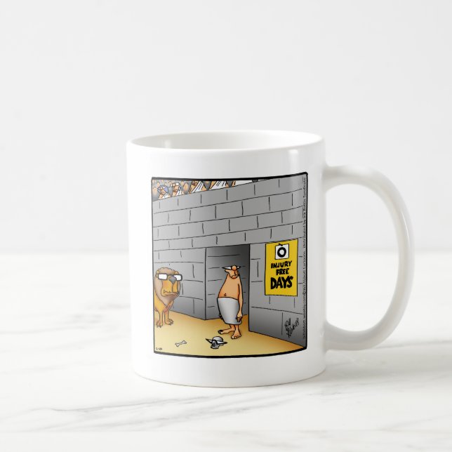 Caneca De Café Engraçado Segurança Humor Mug Presente (Direita)
