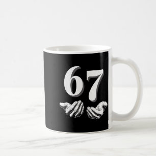 Caneca De Café Engraçado Seis Sete 6 7 Meme Homens Mulheres Crian
