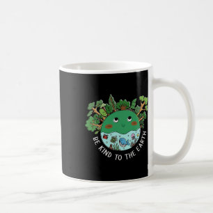 Caneca De Café Engraçado Ser Gentil Com O Planeta Terrestre.
