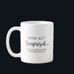 Caneca De Café Engraçado será minha proposta da Bridesmaid?<br><div class="desc">Surpreenda seus melhores amigos com uma proposta engraçada, mas elegante, de madrinha usando esta caneca de café chique! Apresentando um design de caligrafia na moda preto, esta caneca adiciona um toque de humor e sofisticação aos presentes do seu partido. Com a frase brincalhona **"Agora Age Surpreendido Como Se Você Não...</div>