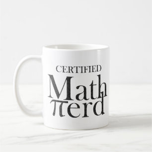 Caneca De Café Engraçado Símbolo Pi Nerd de Matemática Professor 